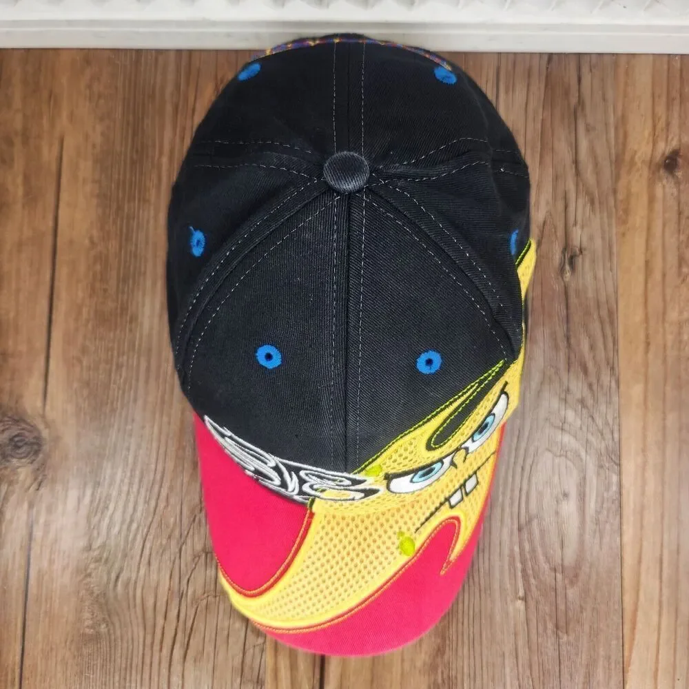 Nickelodeon SpongeBob Squarepants SB Strapback Hat Cap Youth Adjustable 2006 TV